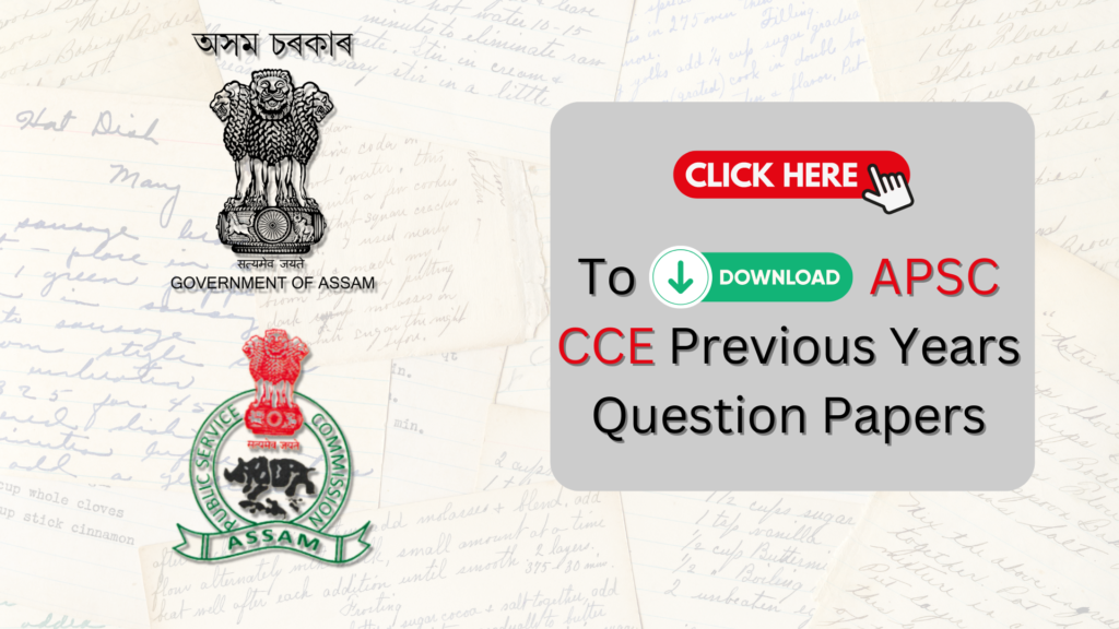 Download Assam Direct Recruitment Previous Years Question Paper Adre Grade Iii Grade Iv Pyq